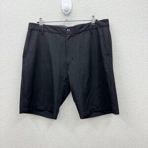 Ron Jon Surf Shop Jet Black Performance Stretch Quick Dry Shorts XZ9822 Mens 36